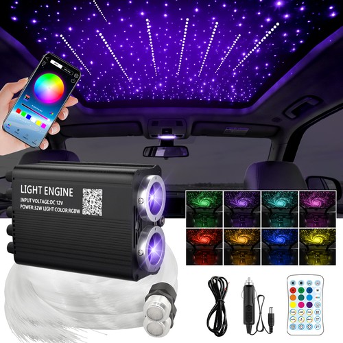 Rgbw twinkle meteor fiber - &,