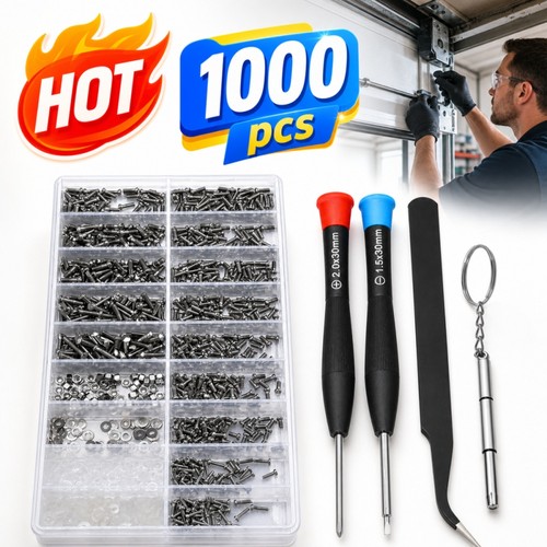 1000pcs brille reperaturset - 1000pcs,