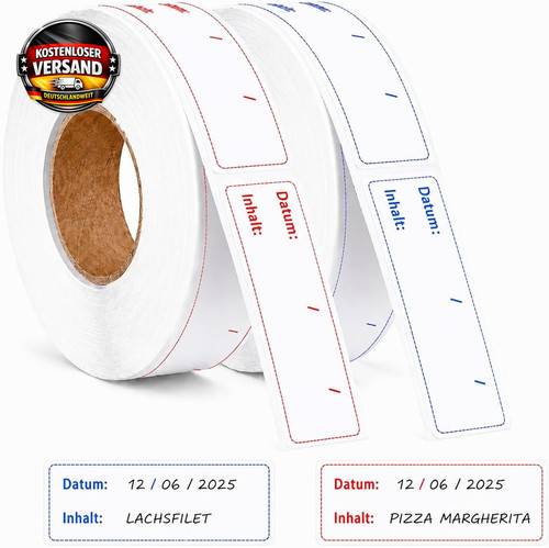 1000 pcs gefrieretiketten zum - 1000,