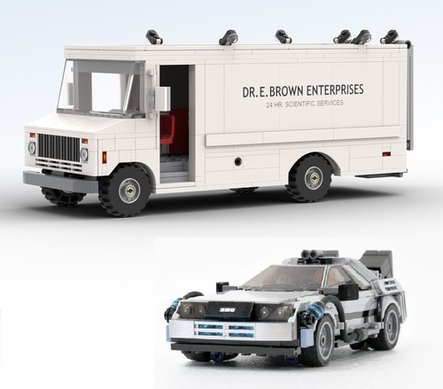 Bttf doc brown truck und - bttf,
