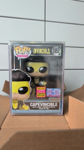Sdcc funko pop - pop!, capevincible