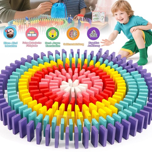1000pcs domino zug set - 1000pcs, domino-zug