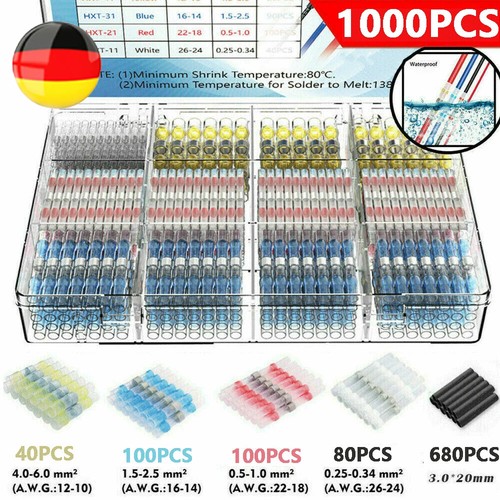 1000pcs solder seal sleeve - 1000pcs,