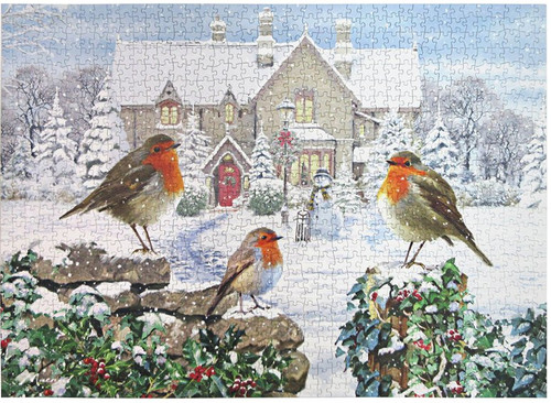 Lesser pavey robin puzzle - lesser,