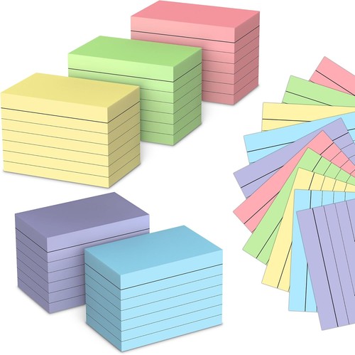 1000pcs karteikarten set a8 - karteikarten, set,