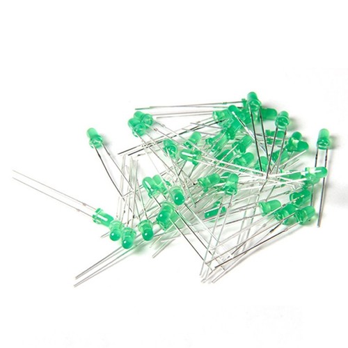 1000pcs diffused led 3mm - diffused,